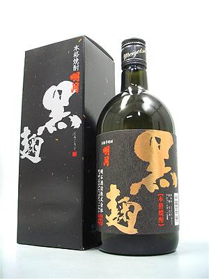 宮崎県　明石酒造 【芋焼酎】 黒明月 720mlボトル